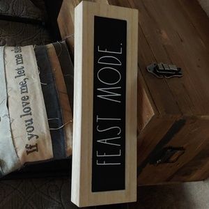 Rae Dunn FEAST MODE Sign